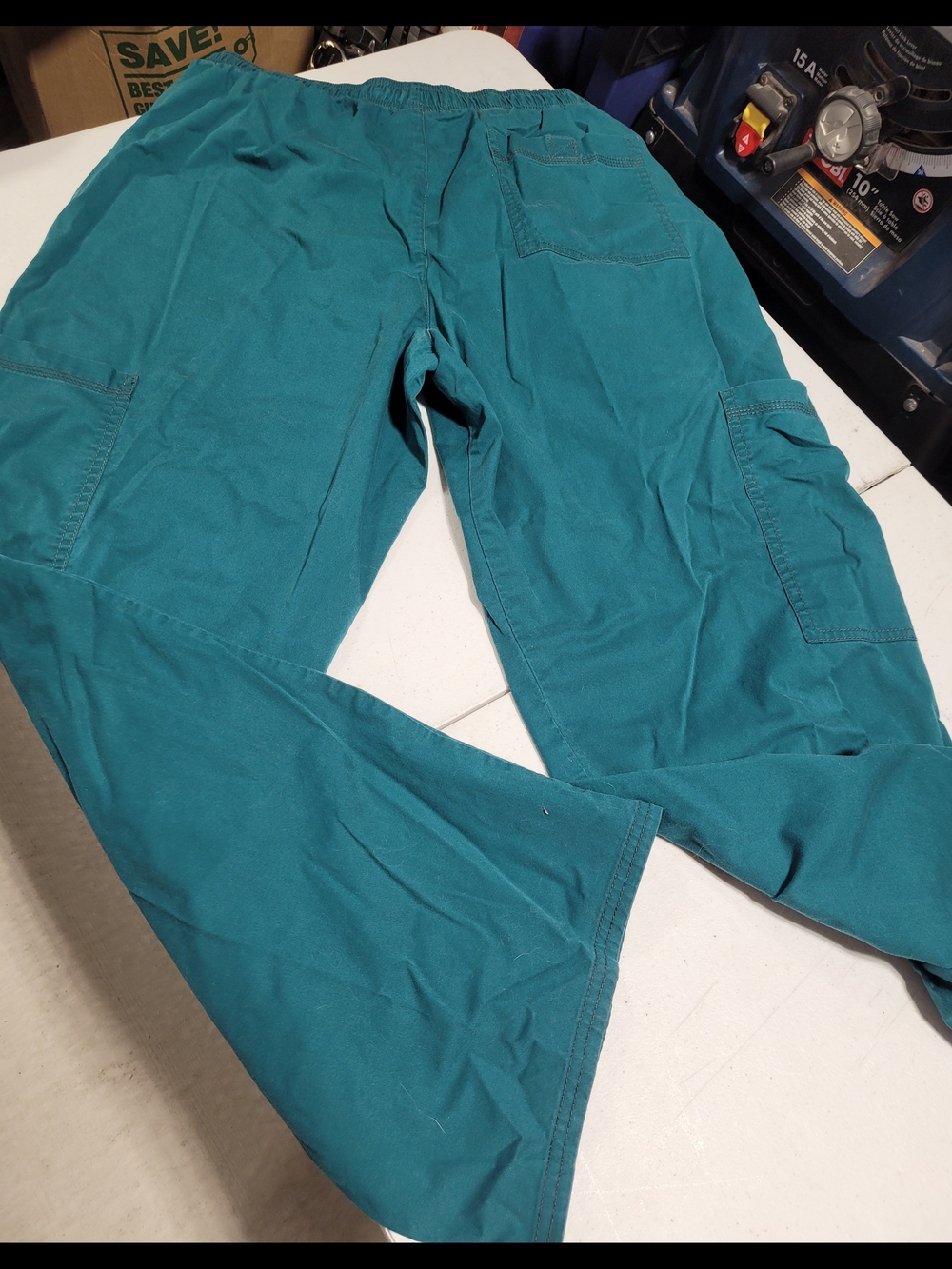 Dickies Men's Teal Green Medical Scrub Set - Picture 7 of 8